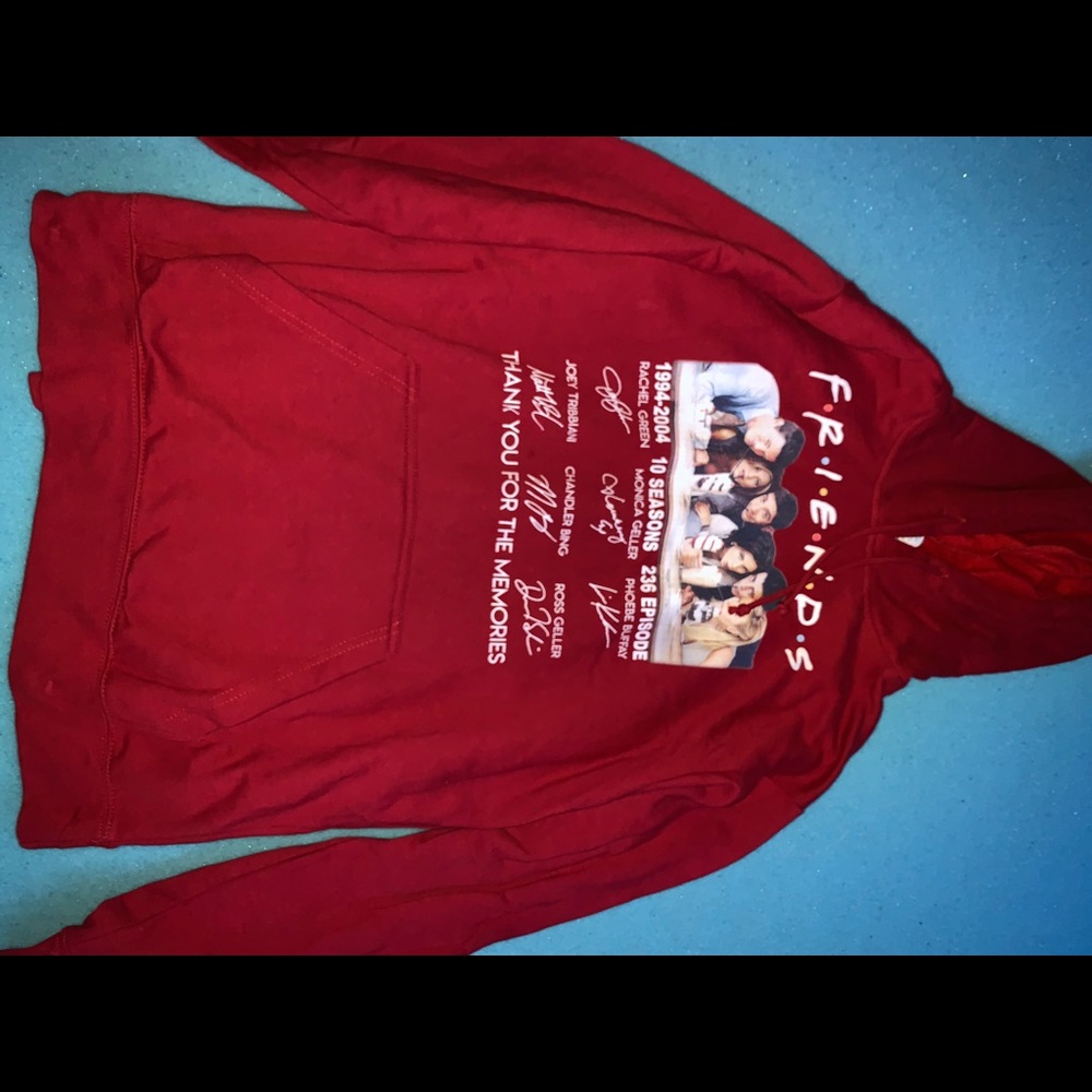Limited edition friends tv show anniversary hoodie